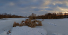 Про вечерние сумерки у замерзающей реки... / зима!..