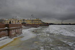 Нева, декабрь / Оттепель в СПб