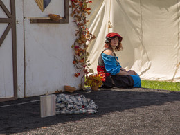 Не всем здесь весело! / На ярмарке "Ренессанс"