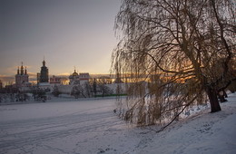 Зимний вечер в Новодевичьем / Средняя полоса