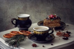 Из серии Кофейный этюд / Рождественские десерты