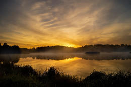 Summer sunrise / Summer sunrise Latvia.
