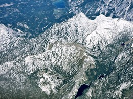 Полет над Альпами / полет, Альпы