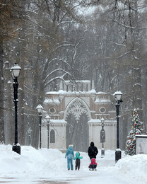 Снегопад / Царицыно