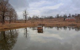 Пруд в поместье Тютчева / Пруд в поместье Тютчева