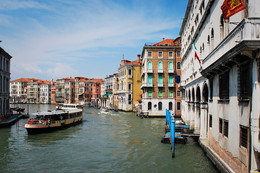 Итальянский полдень / Вид с моста Риалто, Венеция