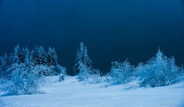 Зимний пейзаж / Горнолыжный комплекс