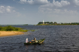 островитяне / лето, Вологодская обл. река Кубена