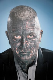 Профессор / Профессор Владимир Франц, Чехия. Фото с руки. Чел реальный, весь в татуировках.