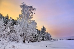 деревенские закаты / Иркутская область Казачинско-Ленский район