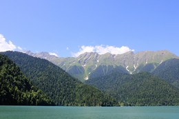 Абхазия / вид с озера Рица