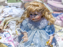 Кукла в голубом / С Блошиного рынка