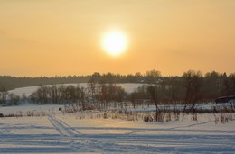солнце февраля / Зима, Подмосковье
