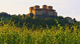 Замок Торрекьяра на закате / &quot;Там, где зреет виноград зеленый...&quot;, практически )