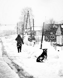 &nbsp; / зима. снег. деревня.