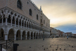 "Венецианское утро" / Утро набережная Венеция