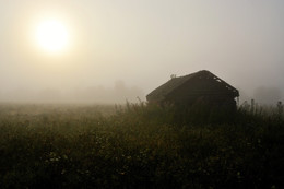 Туманный восход ... / Утро в деревне ...