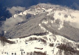 Три этапа подъёма на горно-лыжные трассы Роза Хутор / Три этапа подъёма на горно-лыжные трассы Роза Хутор