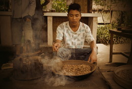Скоро будет кофе / Индонезия. Знаменитый кофе Лувак.