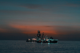 Oil Field Morning... / Early morning, Atlantic Ocean