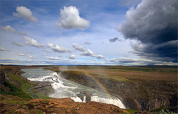 Водопад Гюдльфосс. Исландия / ***