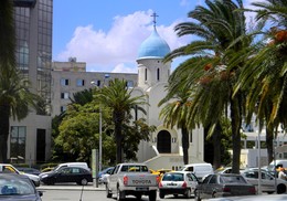 Церковь Воскресения Христова в Тунисе / Церковь Воскресения Христова-один из крохотных островков Православия в этой далекой исламской стране