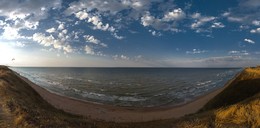 Панорама Азовского моря / п.Кучугоры