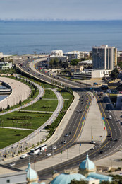 Мультигород / Вид на город Баку,Азербайджан
апрель 2017