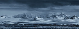 Антарктическое побережье / Панорама из 3-х кадров