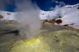 Дыхание Земли / Камчатка.
Фумарольное поле в кратере вулкана Мутновский.
https://www.instagram.com/ratbud/