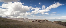 Поляна каменных грибов / Урочище Джылы-Су КЧР. По дороге на Эльбрус с севера примерно на высоте 3000м
