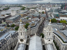 Районы, кварталы, жилые массивы / Лондон. Вид с собора Святого Павла