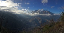 Перевал / фото сделано на мобильный телефон