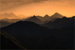 &nbsp; / Abends in den Niederen Tauern am Großen Hengst im Pölstal Steiermark