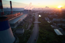 Московский рассвет / Москва, Западный округ. ТЭЦ 25
