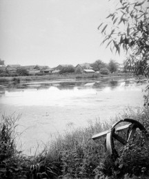 Пехра-Покровское / Балашиха, река Пехорка. Июль 1990 года. Агат-18К