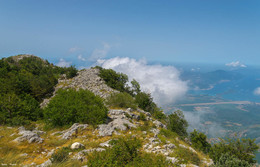 Crna Gora (Montenegro) #17 / Вид с горы Ловчен.