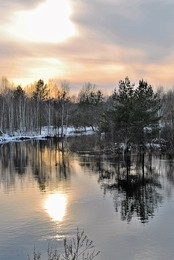 Вечер на реке Серёжа / " ""