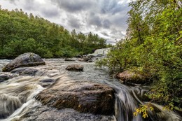 Водопад / Природа,река,водопад