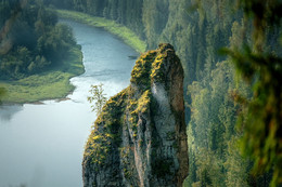 Чертов палец / Усьвинские столбы, пермский край.