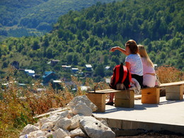 присели отдохнуть / село Ширяево