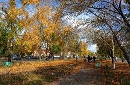 Осень в городе / Осенняя прогулка.