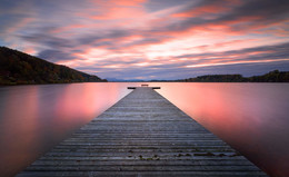 &nbsp; / Sunset am Wallersee