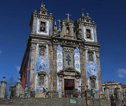 Церковь Святого Ильдефонсо / Порту, Португалия.