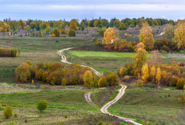 Осенняя дорога / ***