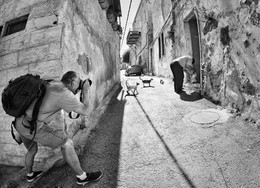 В засаде… / Из серии &quot;PhotoGraphers in action&quot;
Старый город Акко в Израиле…