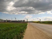 две плоскости / небо и земля
