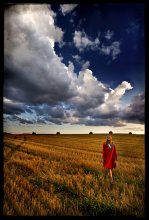 Regret of a wheaten field / Осень близко, ...и счастье мирозданья льёт слёзы сверху лучами солнечных закатов...на радость нам тем самым уж созданьям что вечно вам богам служить готовы...