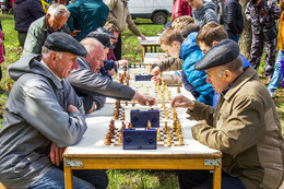 Турнир поколений / Игра в шахматы