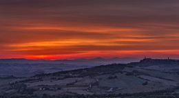 Закат.... / Долина Орча-Тоскана.